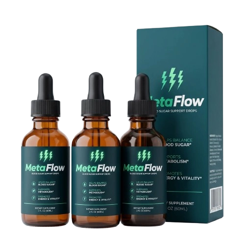 MetaFlow liquid drops for blood sugar and wellness support